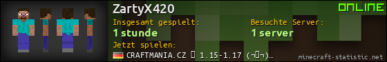 Benutzerleisten 560x90 für ZartyX420