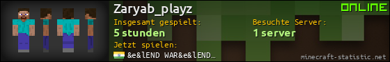 Benutzerleisten 560x90 für Zaryab_playz