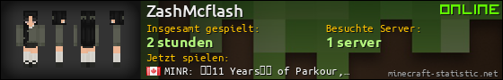 Benutzerleisten 560x90 für ZashMcflash