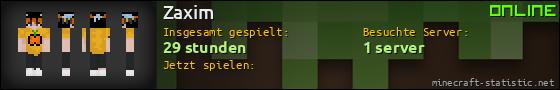 Benutzerleisten 560x90 für Zaxim
