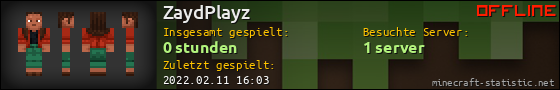 Benutzerleisten 560x90 für ZaydPlayz