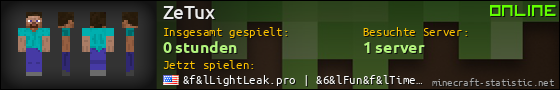 Benutzerleisten 560x90 für ZeTux