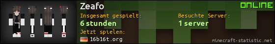 Benutzerleisten 560x90 für Zeafo