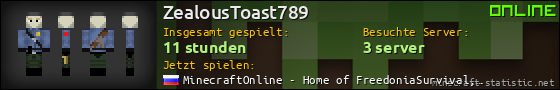 Benutzerleisten 560x90 für ZealousToast789