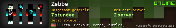 Benutzerleisten 560x90 für Zebbe
