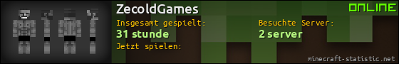 Benutzerleisten 560x90 für ZecoldGames