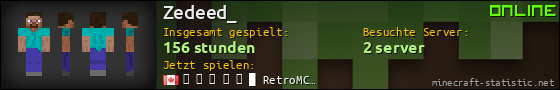 Benutzerleisten 560x90 für Zedeed_