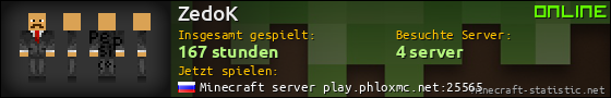 Benutzerleisten 560x90 für ZedoK