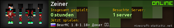 Benutzerleisten 560x90 für Zeiner