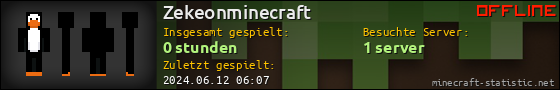 Benutzerleisten 560x90 für Zekeonminecraft