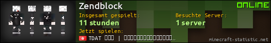 Benutzerleisten 560x90 für Zendblock