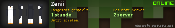Benutzerleisten 560x90 für Zenii