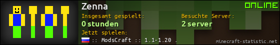 Benutzerleisten 560x90 für Zenna