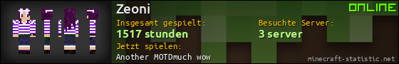 Benutzerleisten 560x90 für Zeoni