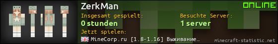 Benutzerleisten 560x90 für ZerkMan