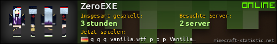 Benutzerleisten 560x90 für ZeroEXE
