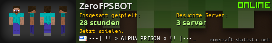 Benutzerleisten 560x90 für ZeroFPSBOT