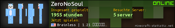 Benutzerleisten 560x90 für ZeroNoSoul