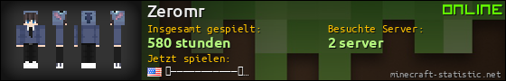 Benutzerleisten 560x90 für Zeromr