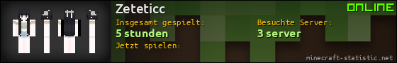 Benutzerleisten 560x90 für Zeteticc
