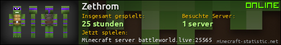 Benutzerleisten 560x90 für Zethrom