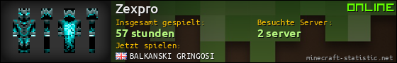 Benutzerleisten 560x90 für Zexpro