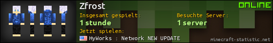Benutzerleisten 560x90 für Zfrost