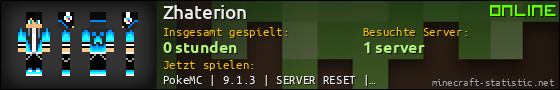 Benutzerleisten 560x90 für Zhaterion