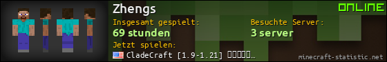 Benutzerleisten 560x90 für Zhengs