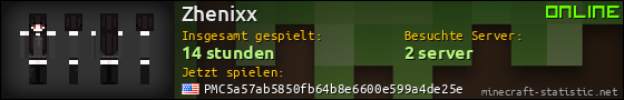 Benutzerleisten 560x90 für Zhenixx