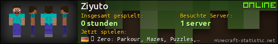 Benutzerleisten 560x90 für Ziyuto