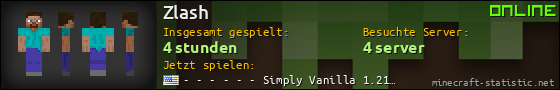 Benutzerleisten 560x90 für Zlash