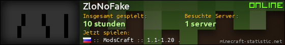 Benutzerleisten 560x90 für ZloNoFake