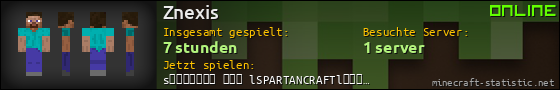 Benutzerleisten 560x90 für Znexis