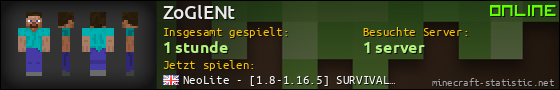 Benutzerleisten 560x90 für ZoGlENt