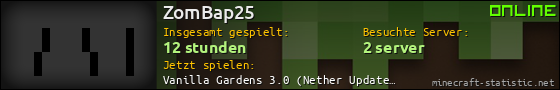 Benutzerleisten 560x90 für ZomBap25