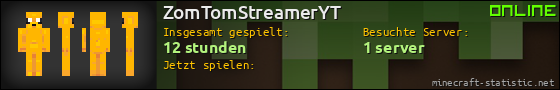 Benutzerleisten 560x90 für ZomTomStreamerYT