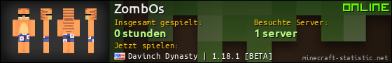 Benutzerleisten 560x90 für ZombOs