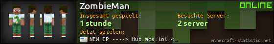 Benutzerleisten 560x90 für ZombieMan