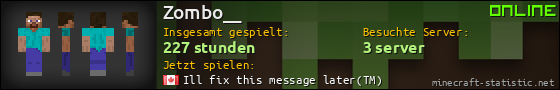 Benutzerleisten 560x90 für Zombo__