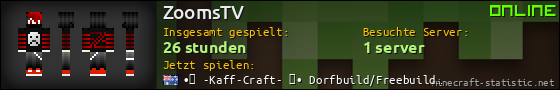 Benutzerleisten 560x90 für ZoomsTV