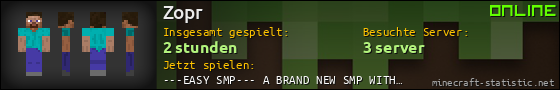 Benutzerleisten 560x90 für Zopr
