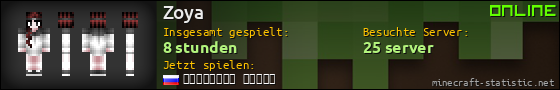 Benutzerleisten 560x90 für Zoya