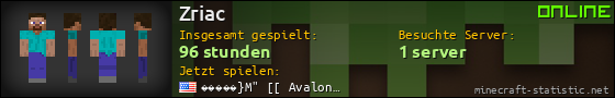 Benutzerleisten 560x90 für Zriac