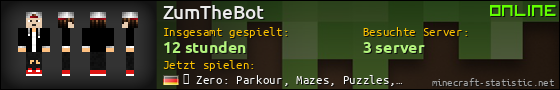 Benutzerleisten 560x90 für ZumTheBot