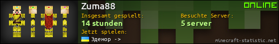 Benutzerleisten 560x90 für Zuma88