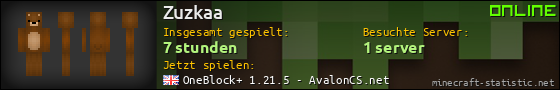 Benutzerleisten 560x90 für Zuzkaa