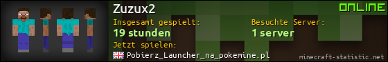 Benutzerleisten 560x90 für Zuzux2