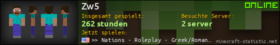 Benutzerleisten 560x90 für Zw5