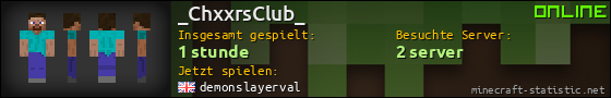 Benutzerleisten 560x90 für _ChxxrsClub_